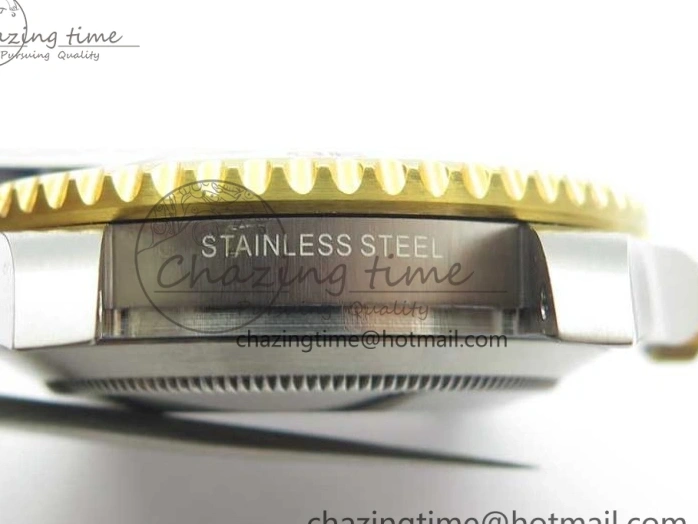 MiroTime 0309 Submariner 116613 LN Black Ceramic D1F 1:1 Best Edition Wrapped Gold SS Case and Bracelet A Lightweight 3186